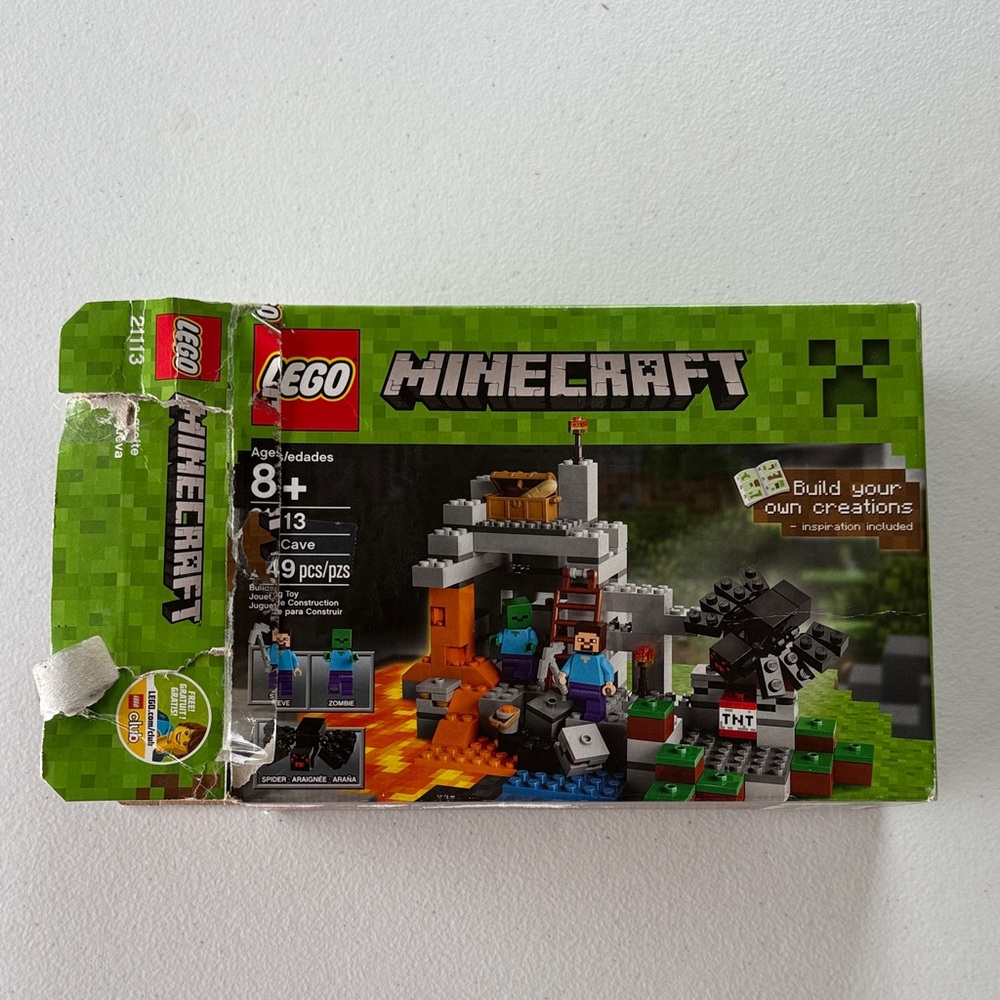 LEGO Minecraft Cave Adventure Set 21113